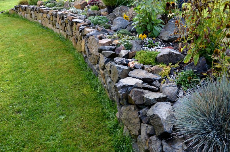 Elegant Stone Wall